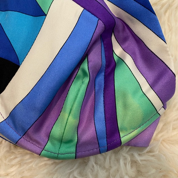 1990’s Emilio Pucci Silk Bra, Made in Italy, size 12 - Picture 5 of 12